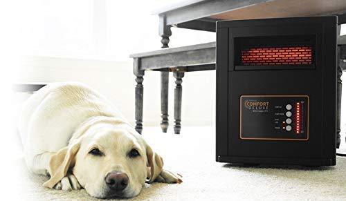 Comfort Deluxe 1500 Classic Copper PTC Infrared Heater gallery