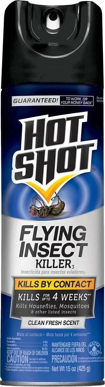 15 oz. Flying Insect Killer Aerosol Spray Clean Fresh Scent gallery