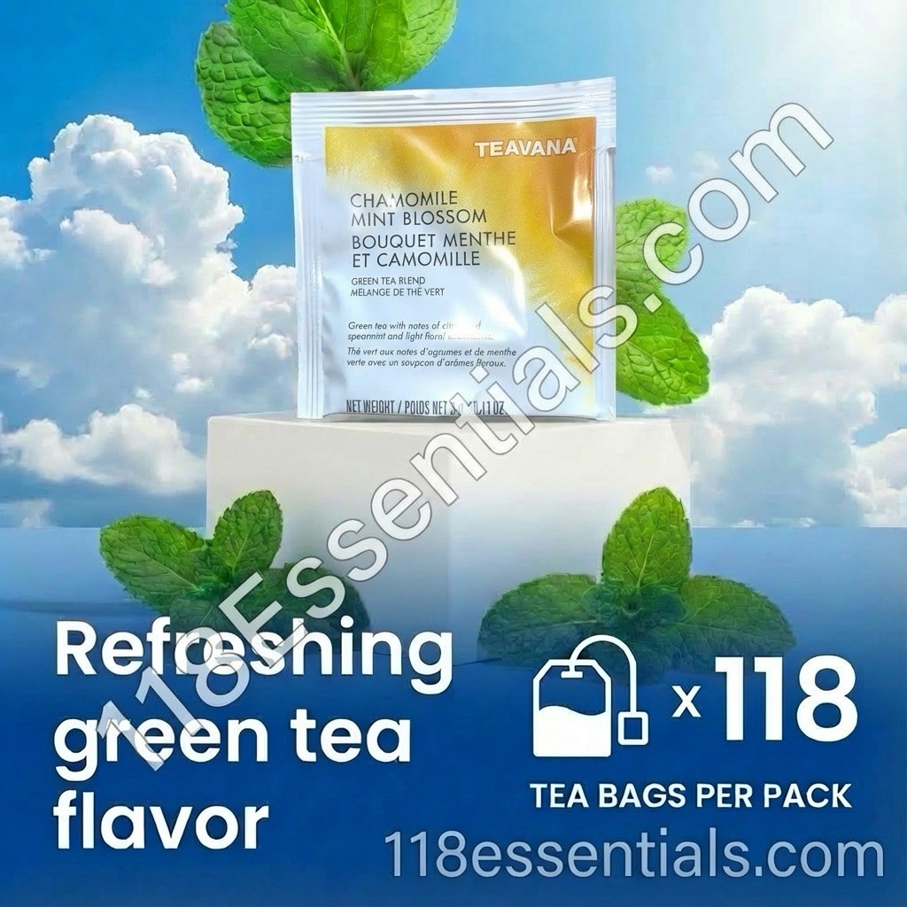 Starbucks Teavana Tea Sachets Chamomile Mint Blossom Herbal 118 Sachets2026-2027 gallery