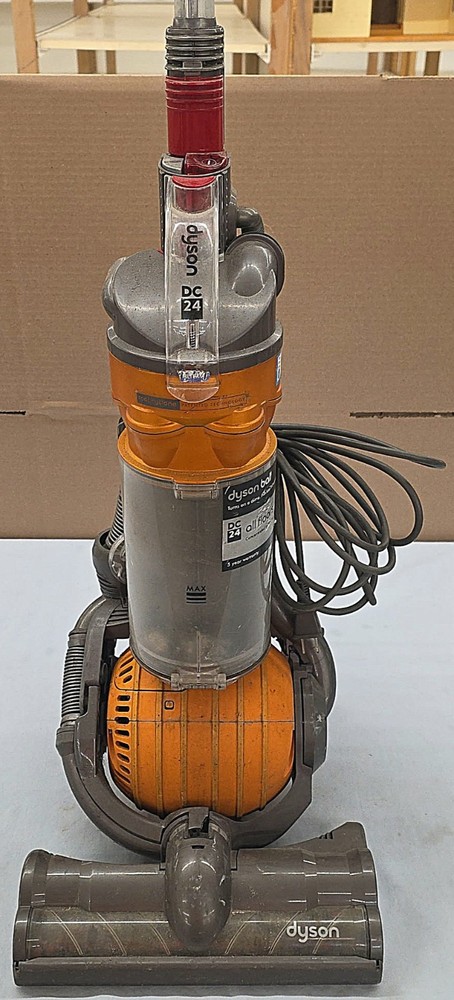 DYSON DC24 UPRIGHT MULTI FLOOR ROLLER BALL VACUUM CLEANER WORKS*SEE DESCRIPTION