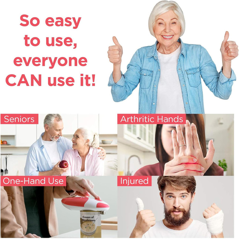 Auto Electric Can Opener: Open Your Cans with a Simple Press of Button - Automat gallery