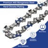 2PCS 24" inch Chainsaw Chain 3/8" 0.050" 84DL Full-Chisel for Many Husqvarna gallery