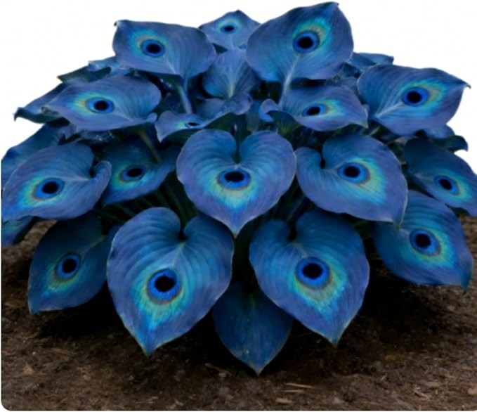 200 +ornament-Midnight Blue Hea – PERENNIAL OUTDOOR SHADE GARDEN PLANTING SEEDS gallery