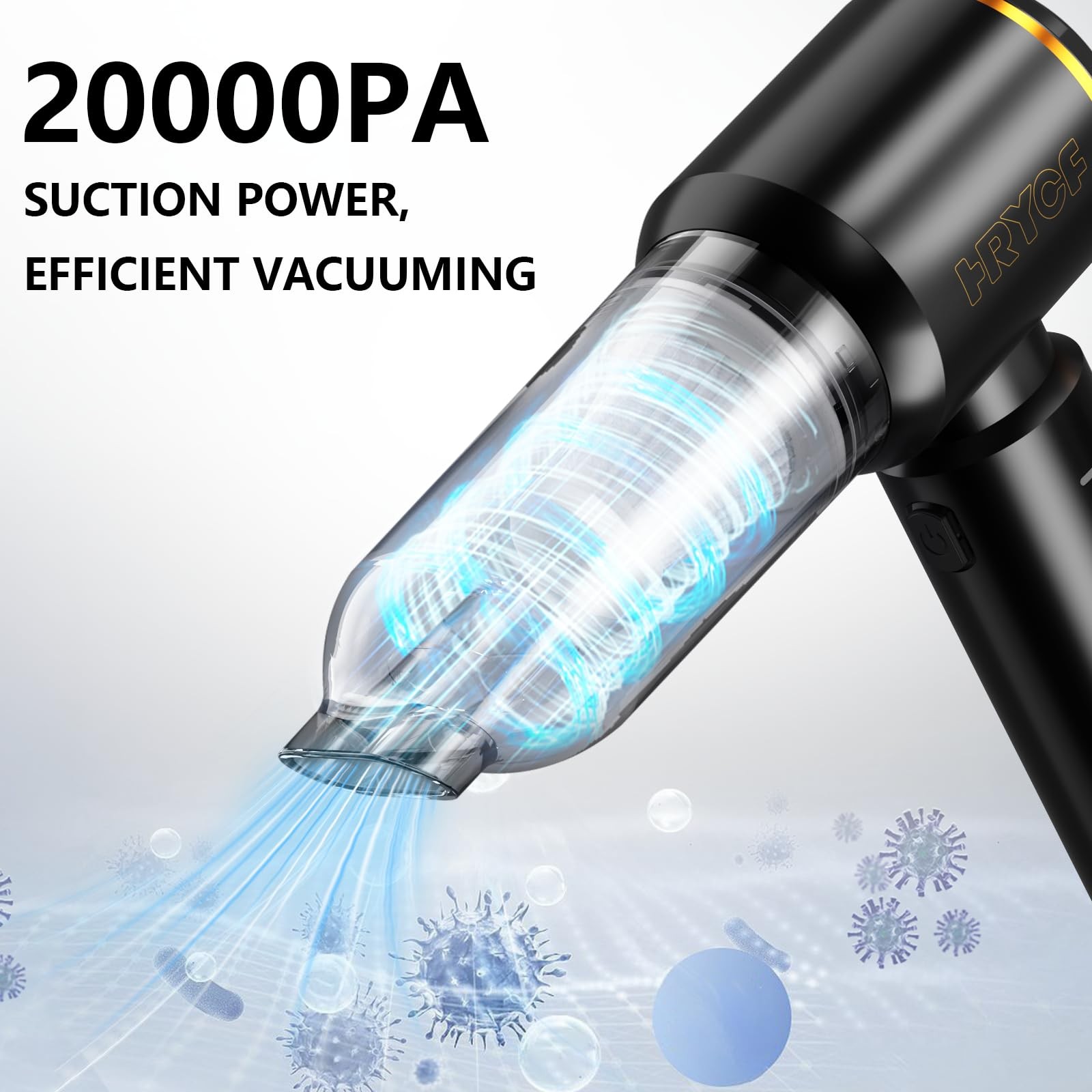 Professional Car Vacuum Cleaner, 20000Pa Powerful Handheld Vacuum for Car Int... gallery