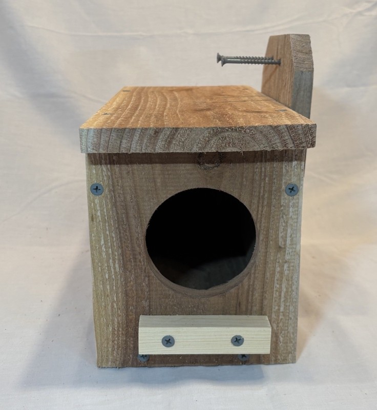 LOT - Solid Cedar Squirrel, Owl & Bat House - Outdoor Wildlife Conservation Set gallery
