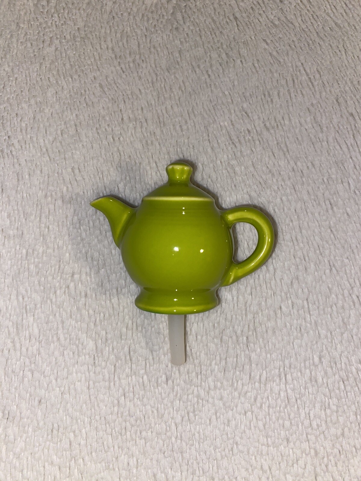 Nora Fleming Mini Green Tea pot For Fiesta Peony Bread Tray Brand New! Mini Only gallery