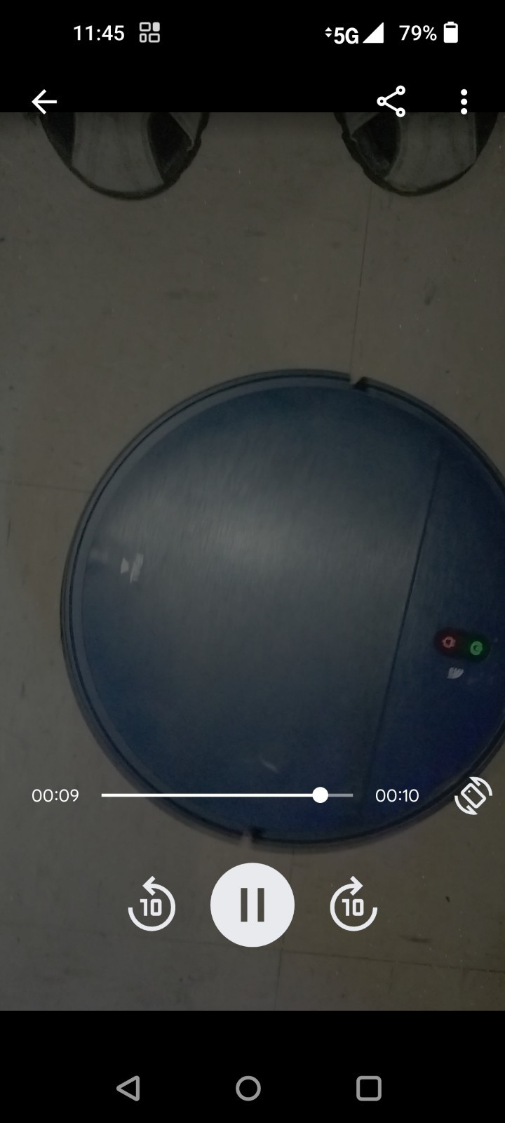 BR151 Robot Vacuum Cleaner Model: BR151 WiFi/App used read read please gallery