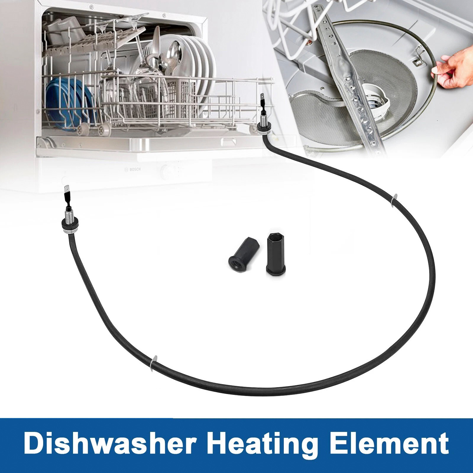 Dishwasher Heating Element for Whirlpool WDT970SAHV0 WDT970SAHW0 WDT970SAHZ0 gallery