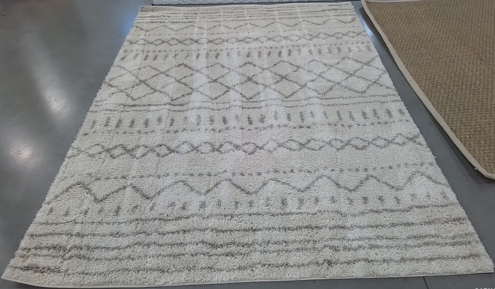 IVORY / BEIGE 6'-7" x 9'-2" Back Stain Rug, Reduced Price 1172802848 ASG741A-7 gallery