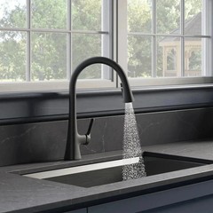 Kohler Guild R33912-BL-AA Pull Down Kitchen Faucet Matte Black OEM Hardware Sets