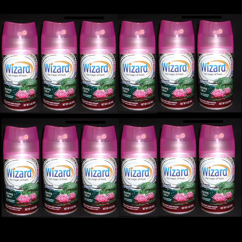 12 Wizard Automatic Spray Refills Morning Mist 5 oz (See Note) gallery