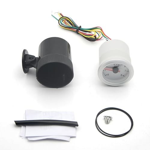 RPM Tachometer Gauge, Car Digital Meter 0-8000RPM with Blue Backlight for 1-8 gallery
