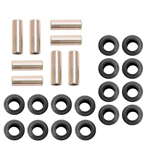 ATV Front Control Arm Bushing Kit Compatible with 2001-2017 Copper Tone&Black gallery