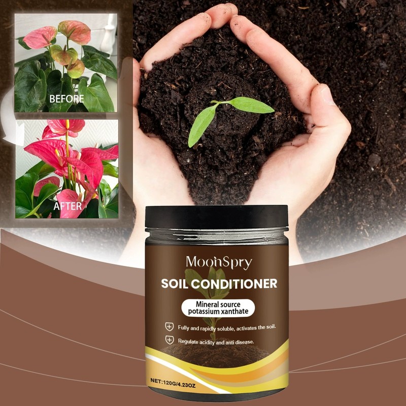 1-5PCS Soil Activator - Soil Conditioner Plant and Flower Fertilizer 120g NEW US gallery