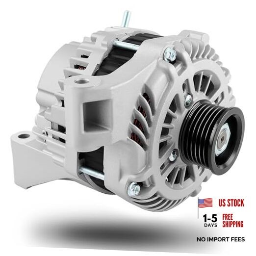 New Alternator Fit for Mazda 5 L4-2.3L (2008-2010). 110Amp, 12V, CW, 6 11398 gallery