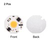 LED Chip Bulb 110V 12W Warm White 3000-3200K High Power Floodlight Lamp 2 Pack gallery