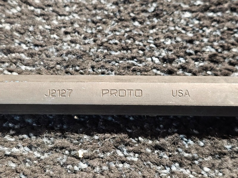 PROTO J2127 Alignment Pry Bar Point End, 38 in L x 3/4 in Width, 7/8 in End Wd gallery
