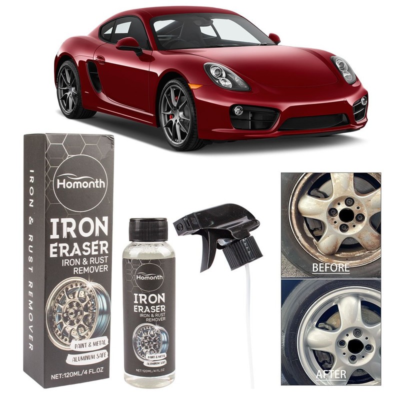 Iron Eraser Rust Remover Spray, Car Wheel Paint Brake Dust Fast Cleaner 120ml OD gallery