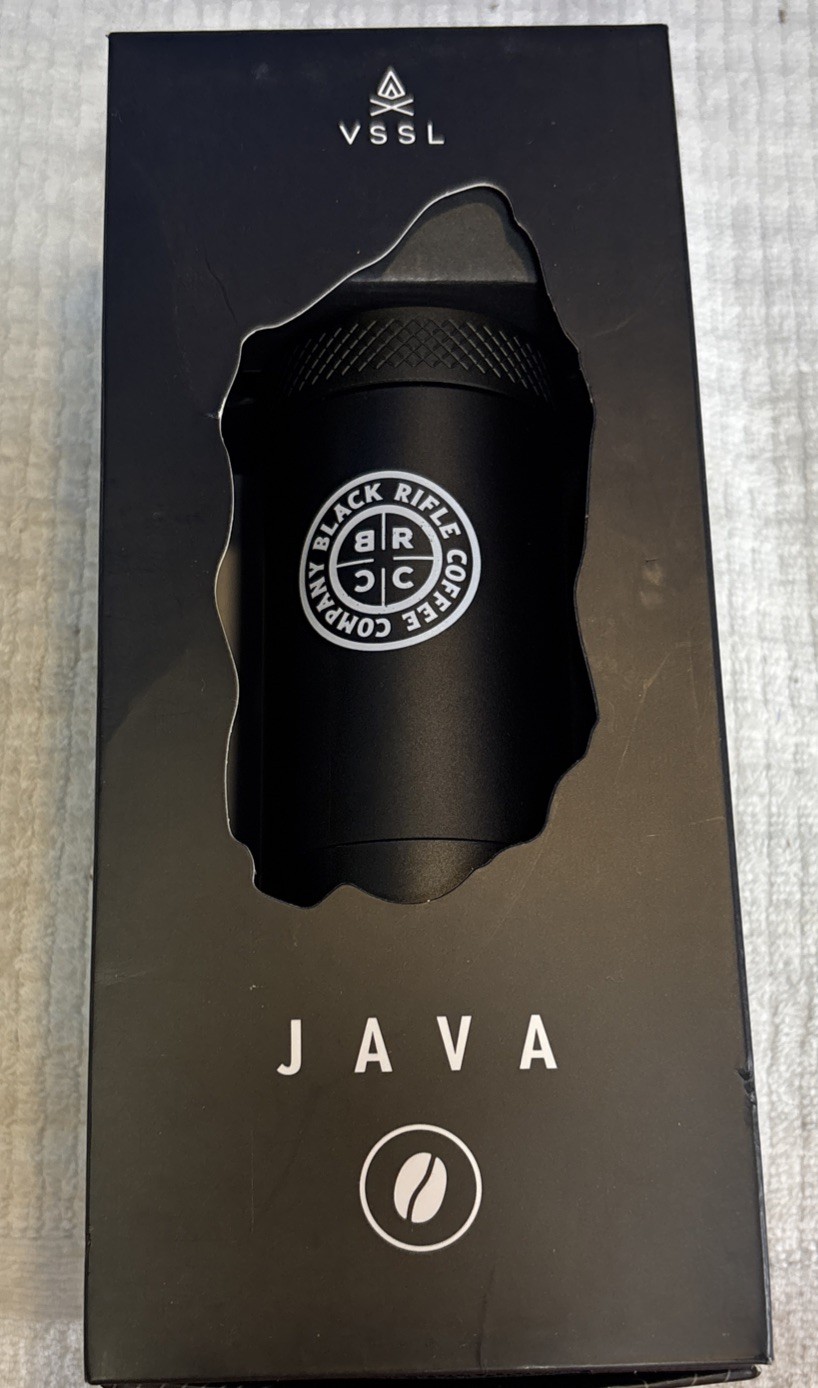 New! VSSL Java Black Portable Manual Coffee Espresso 20g Burr Grinder. Camping gallery