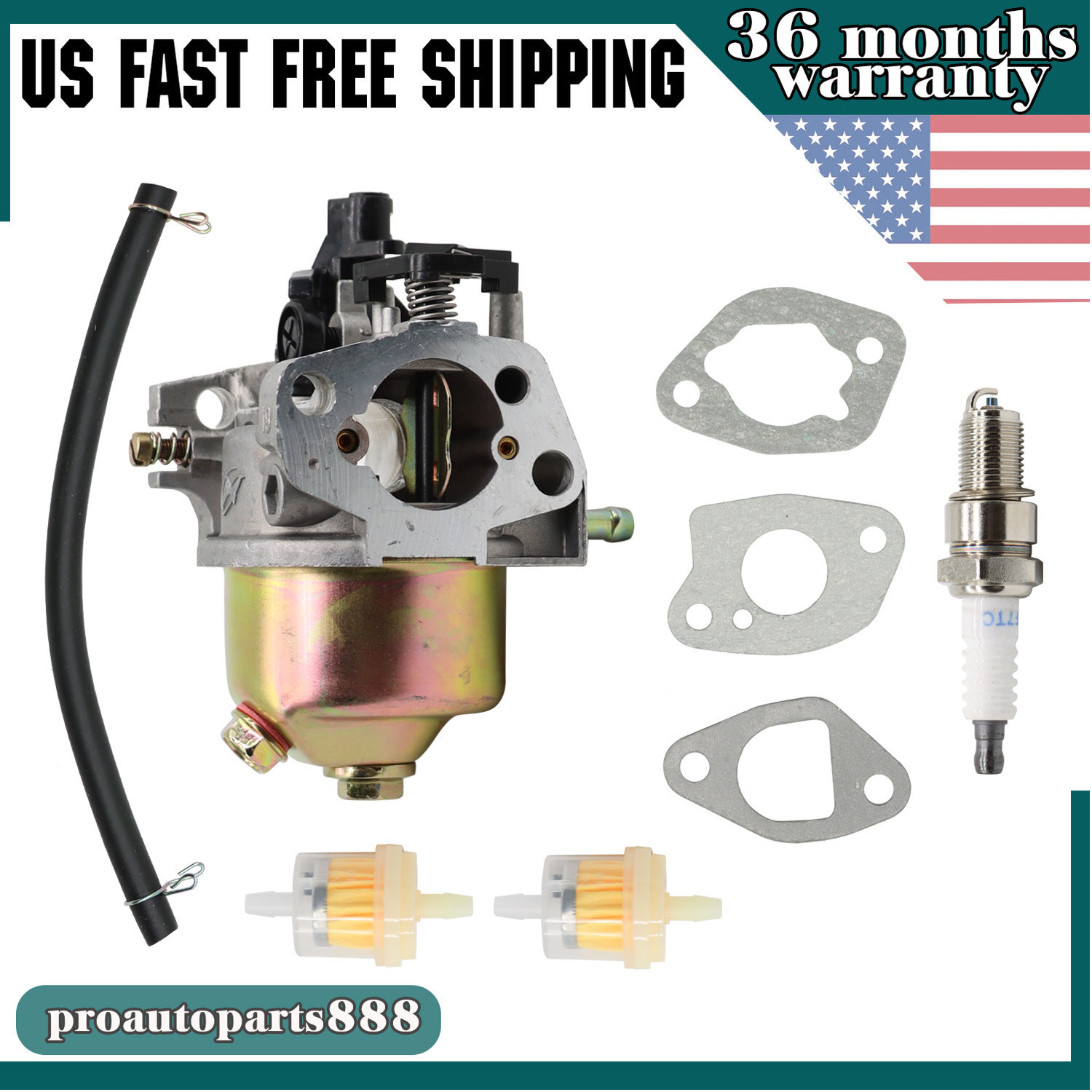 2500 psi Carburetor For Harbor Freight Predator 159cc Pressure Washer Carb gallery