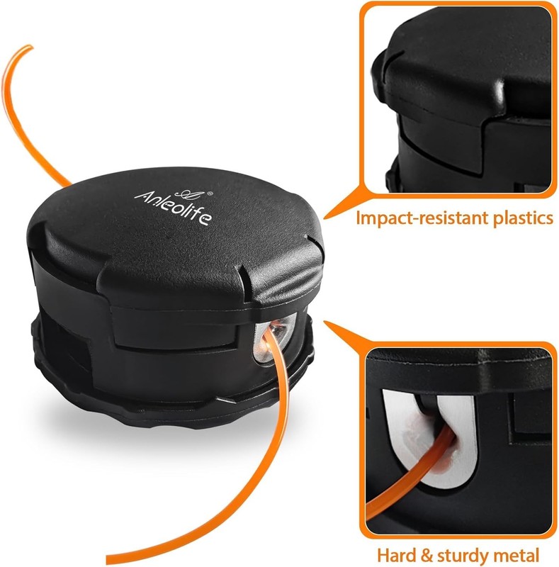 ANLEOLIFE Universal String Trimmer Head for Echo Speed Feed 400 99944200907 gallery