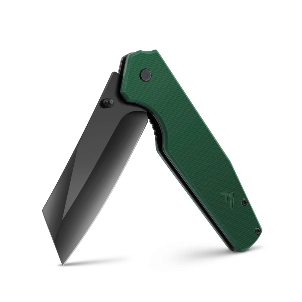FLISSA Folding Utility Knife G10 Handle 4-3/4 Reverse Tanto Folding Pocket Knife gallery