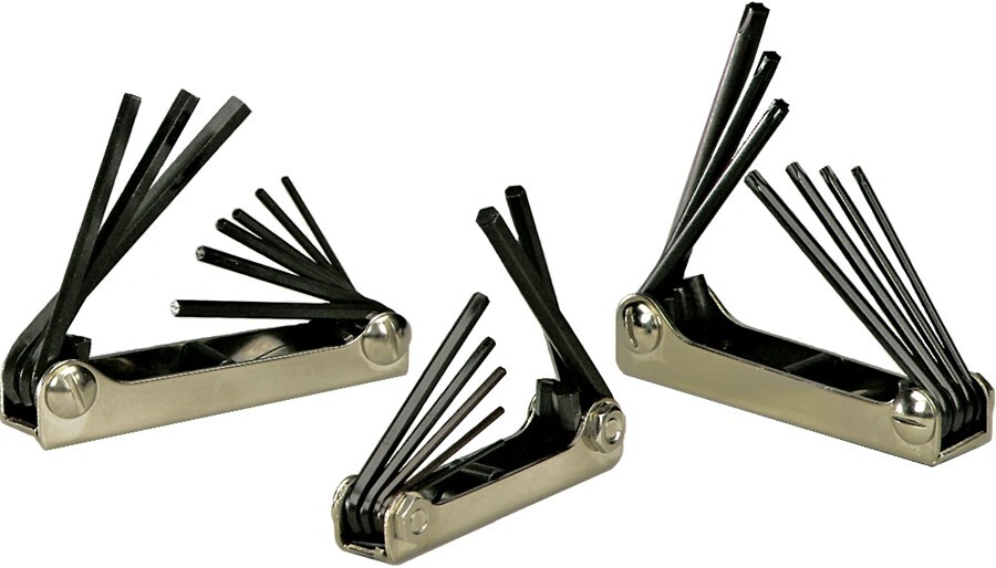Eklind Fold Up Hex Wrench Key Set 29171 Metric SAE Torx 23pc Made in USA gallery