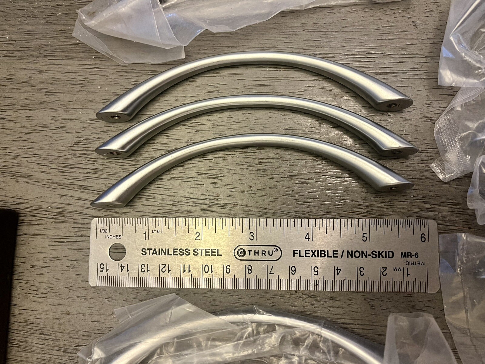 Steel Center to Center Arch Pull 19 pieces gallery