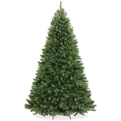OPEN BOX – 6FT Green Spruce Realistic Artificial Holiday Christmas Tree w/Stand