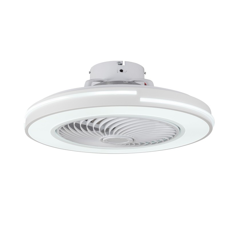 20 Inch Modern Ceiling Fan Light 72W LED Quiet 35dB with Remote Control gallery