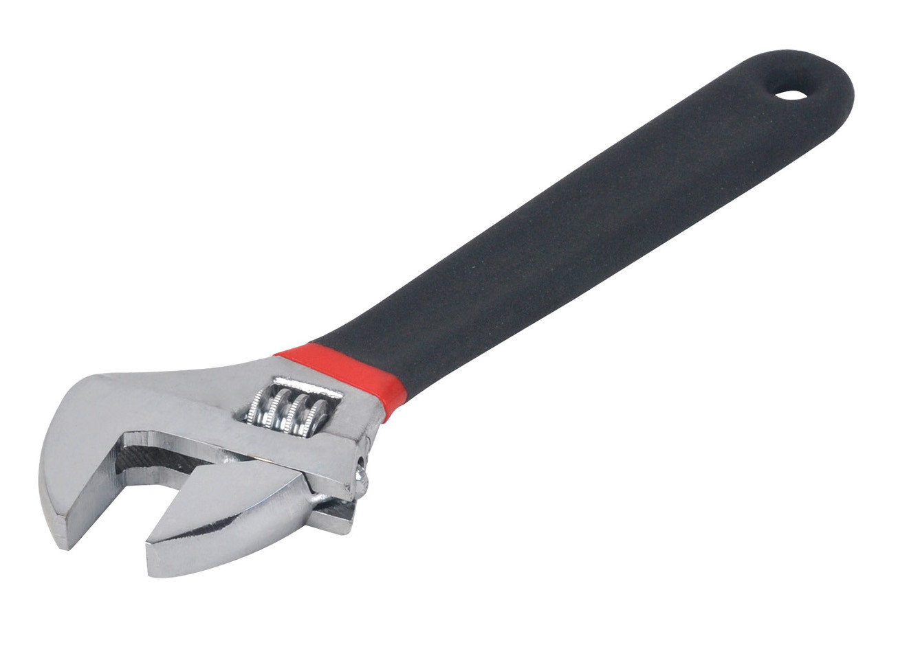 2pc 6" & 8" Inch Adjustable Wrench Shifting Spanner, Steel w/ Cushion Handle NEW gallery