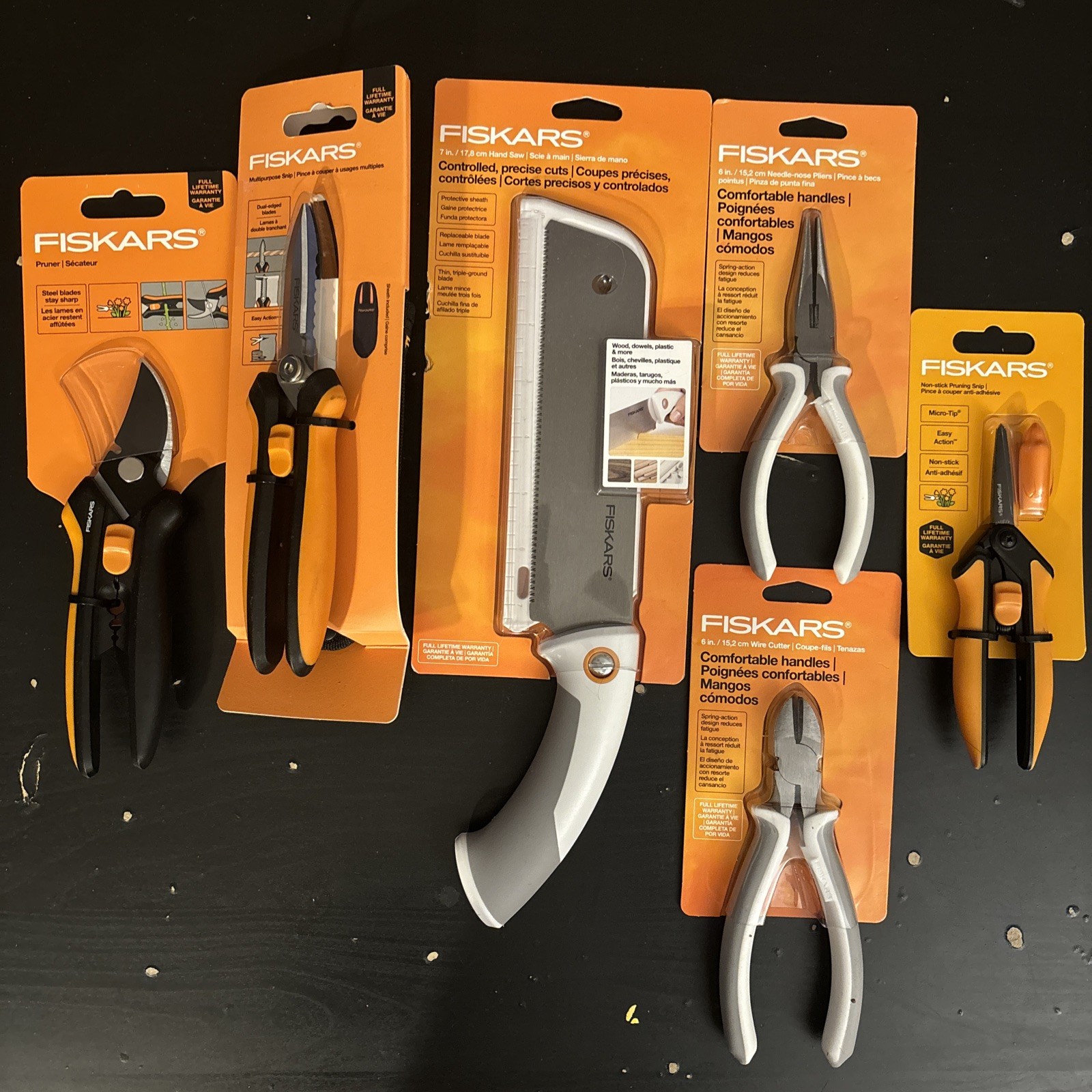 Fiskars Gardening Multipurpose Snips Pruner Saw Wire Cutter Pliers + More C129 gallery