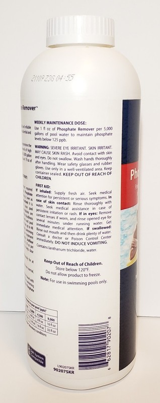 SeaKlear Phosphate Remover For Residential & Commercial Pools 90207SKR - 1 QUART gallery