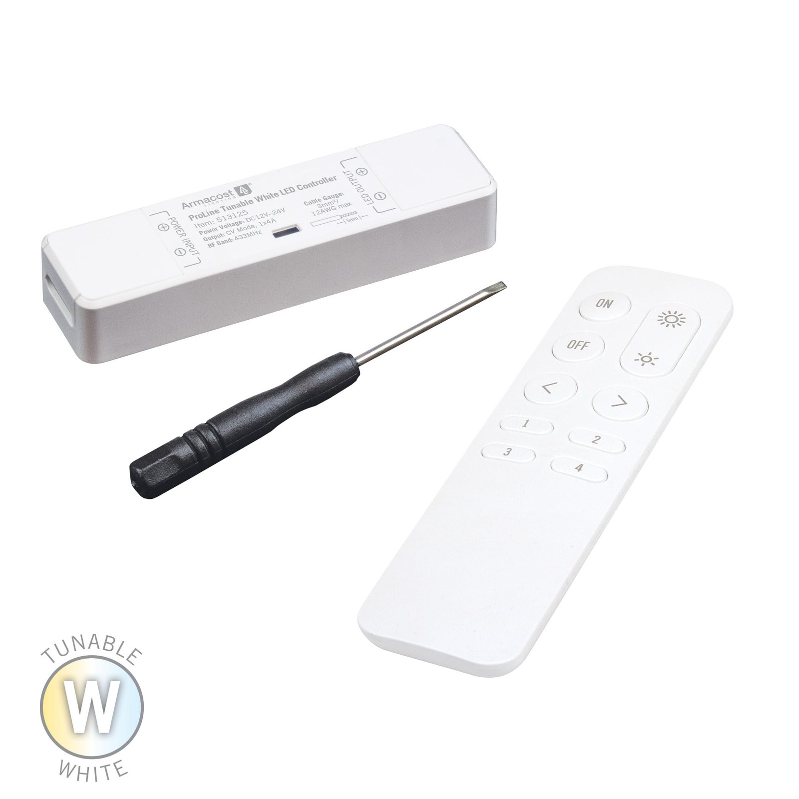 ProLine CCT Tunable White LED Controller 513125N Lighting Control Accessory Hub gallery
