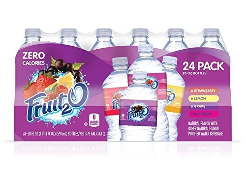 Fruit2O Flavored Water, 24 Piece Variety Pack, 20 Ounce gallery