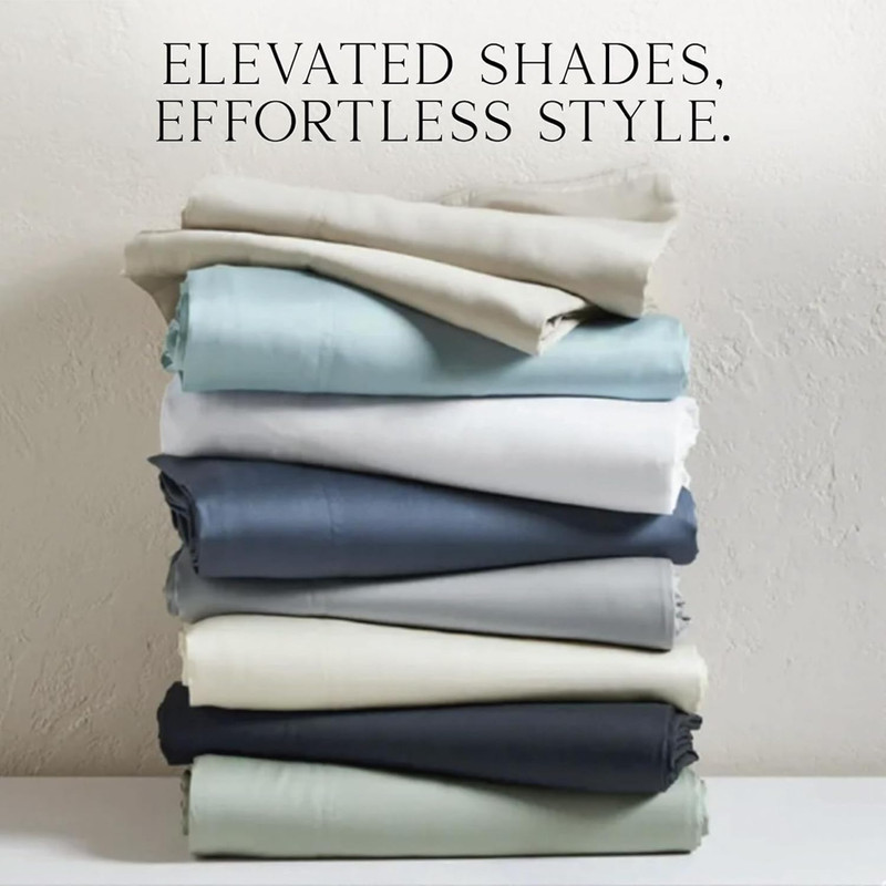 Luxury Bamboo Viscose 34" Split Top King Size Sheet Set | 100% FSC Certified | C gallery