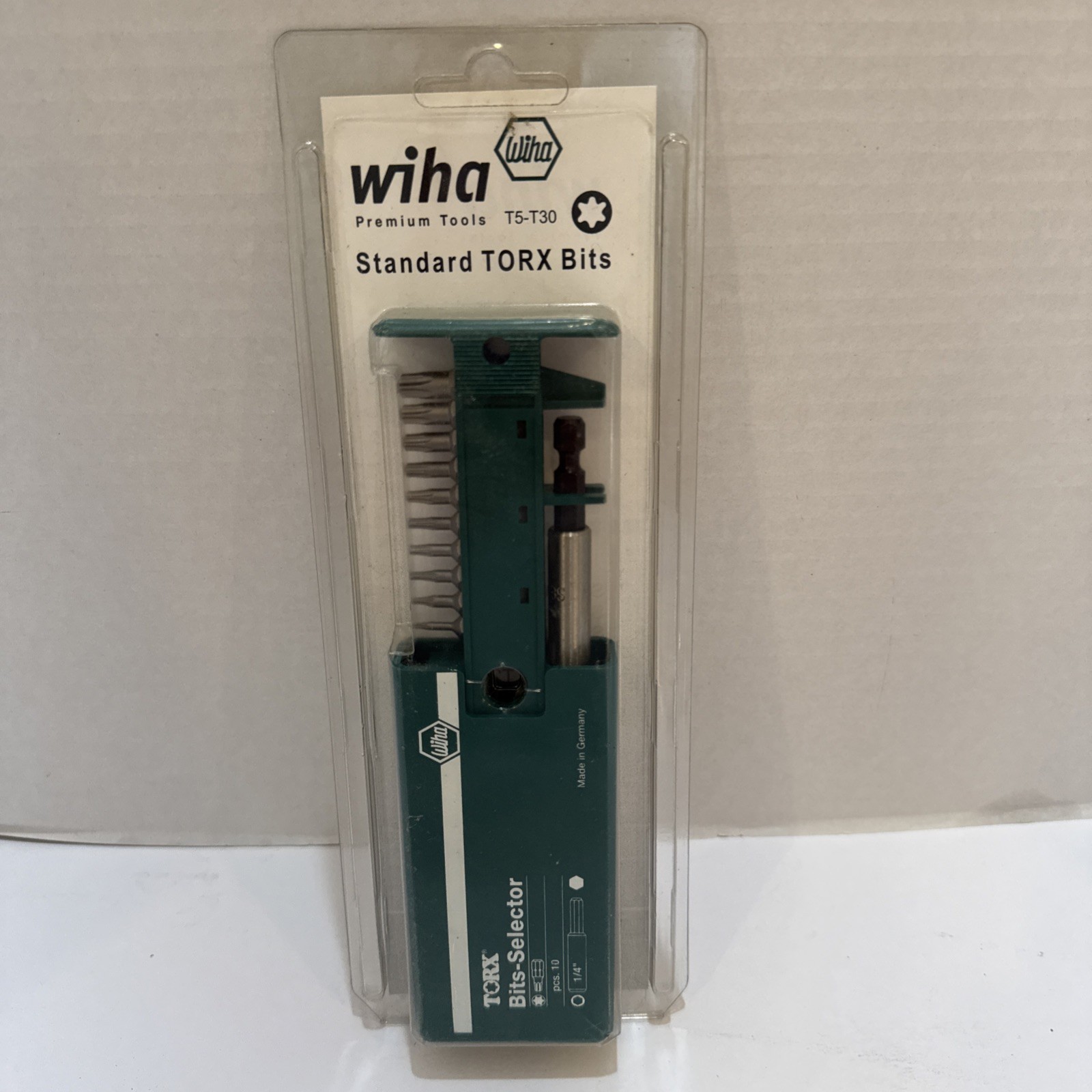 Wiha 79242 11 Piece Torx Bit Selector (T5-T30) Pack 1 New gallery