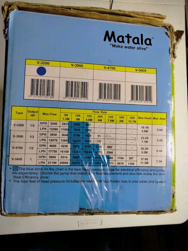 Matala Versiflow V- 3200 GPH High Flow Multi-purpose Submersible Pond Sump Pump gallery