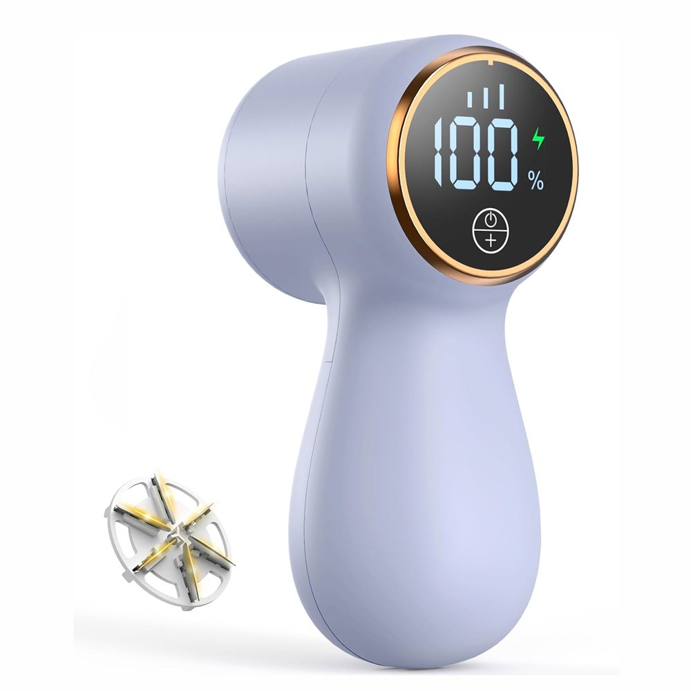 Fabric Shaver Electric Rechargeable Clean Sweater Defuzzer 3-Speed Lint Remover gallery
