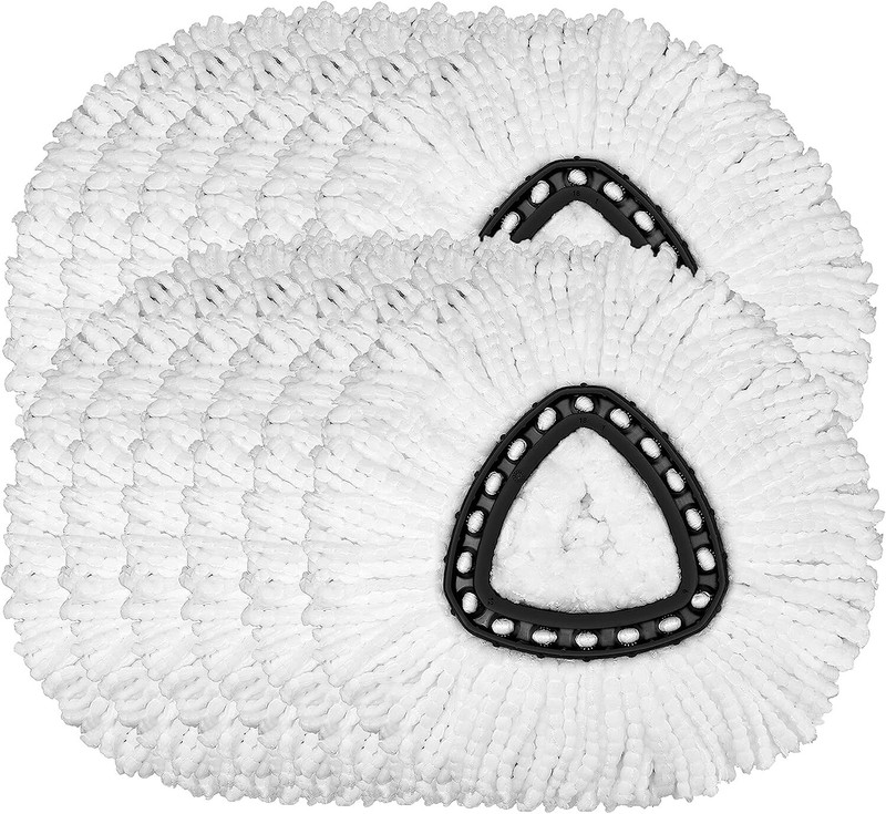 1-12 Pcs Replacement Microfiber Mop HEAD For O-Cedar Spin Mop Refills Easy Clean gallery
