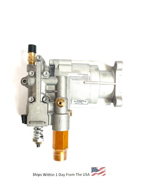 Pressure Washer Pump Horizontal 3/4" Shaft MAX 3000 PSI 2.5 GPM Oil Sealed KEY gallery