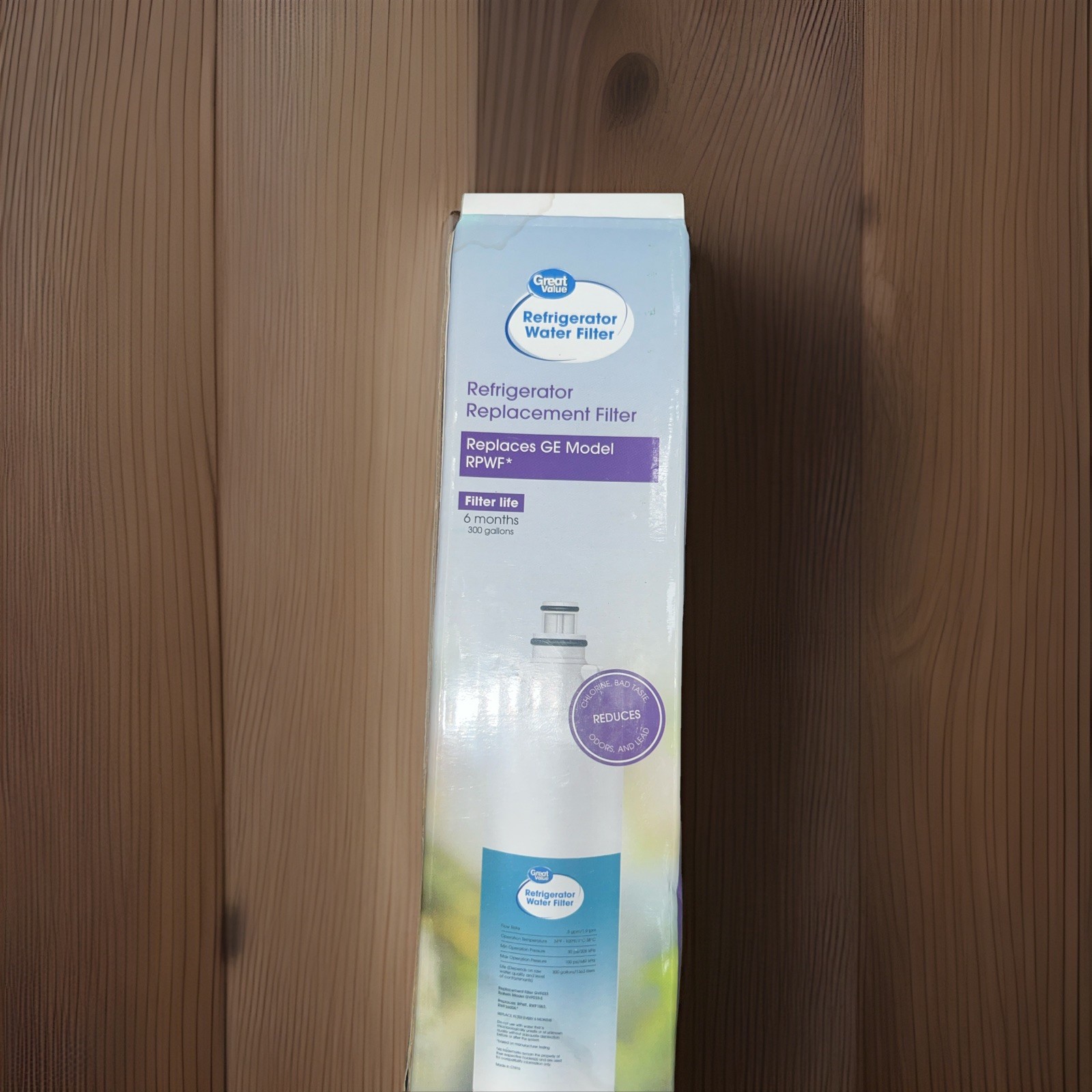 GV Refrigerator Filter Replaces OEM RPWF 1063 RWF3600A GE Ref New Sealed gallery