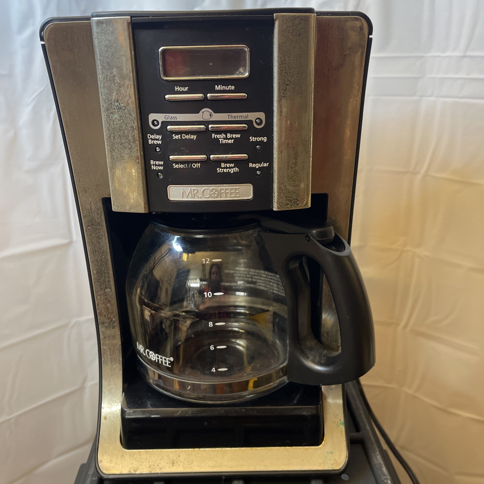 Mr. Coffee 12-Cup Programmable Coffeemaker Strong Brew Black Select BVMC-5JX33GT gallery