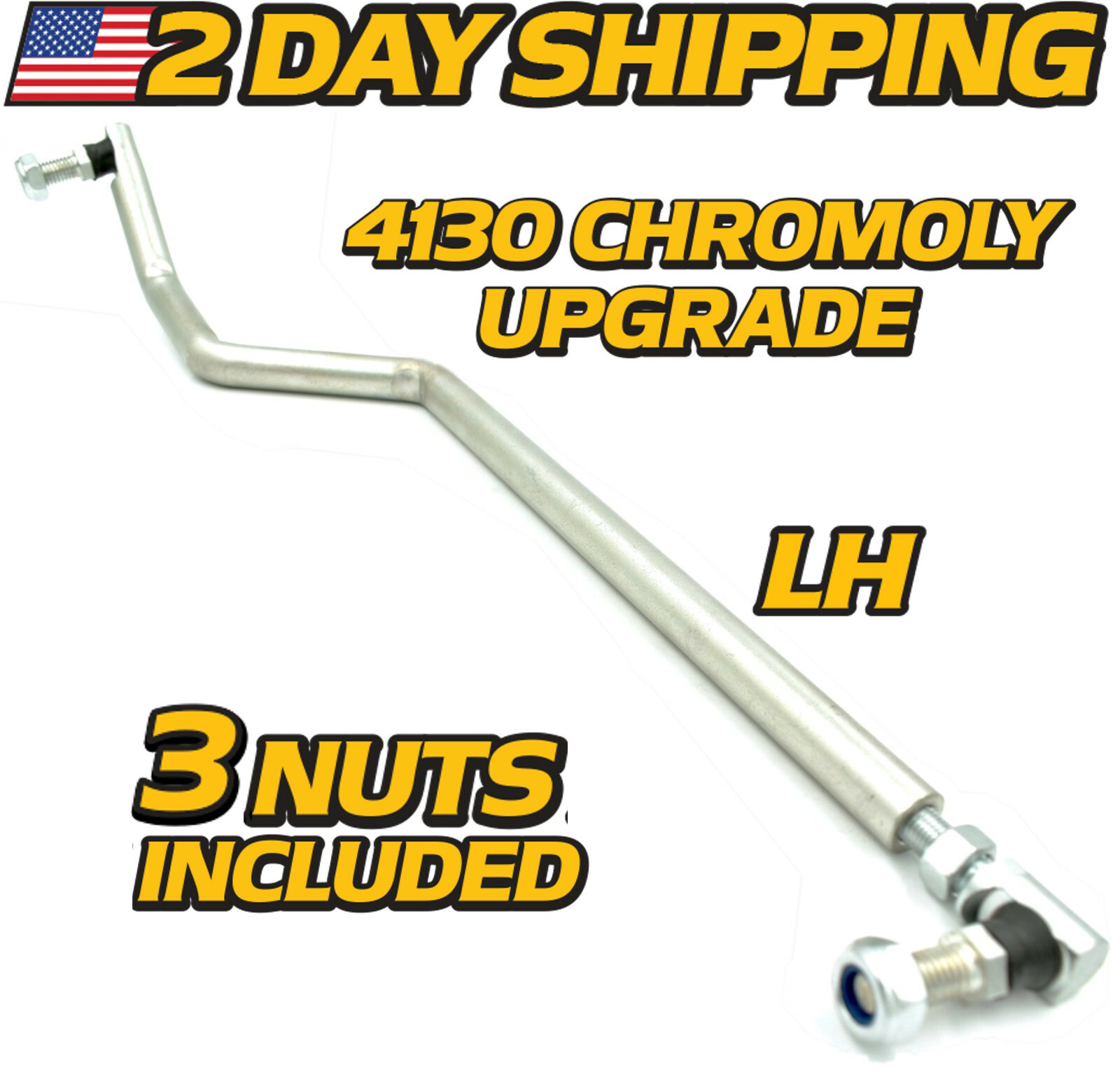 LH Steering Arm Draglink Fits John Deere L100 L105 L107 L108 L110 L111 L118 L120 gallery