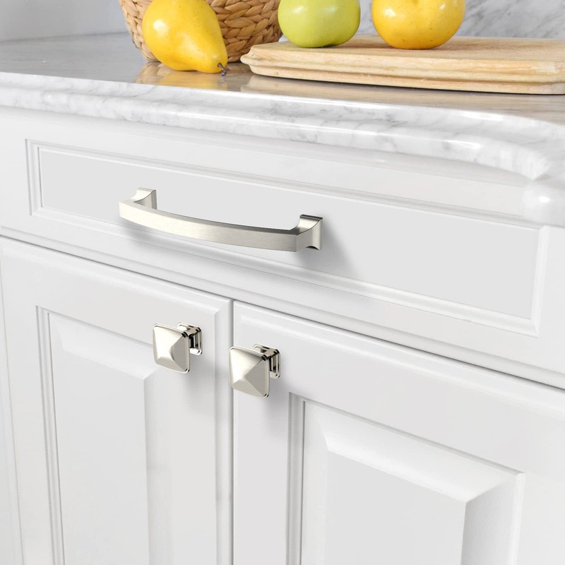 Cabinet Pulls Brushed Nickel 10 Pack 5 Inch 128mm Kitchen Handles ZH0009BSN gallery