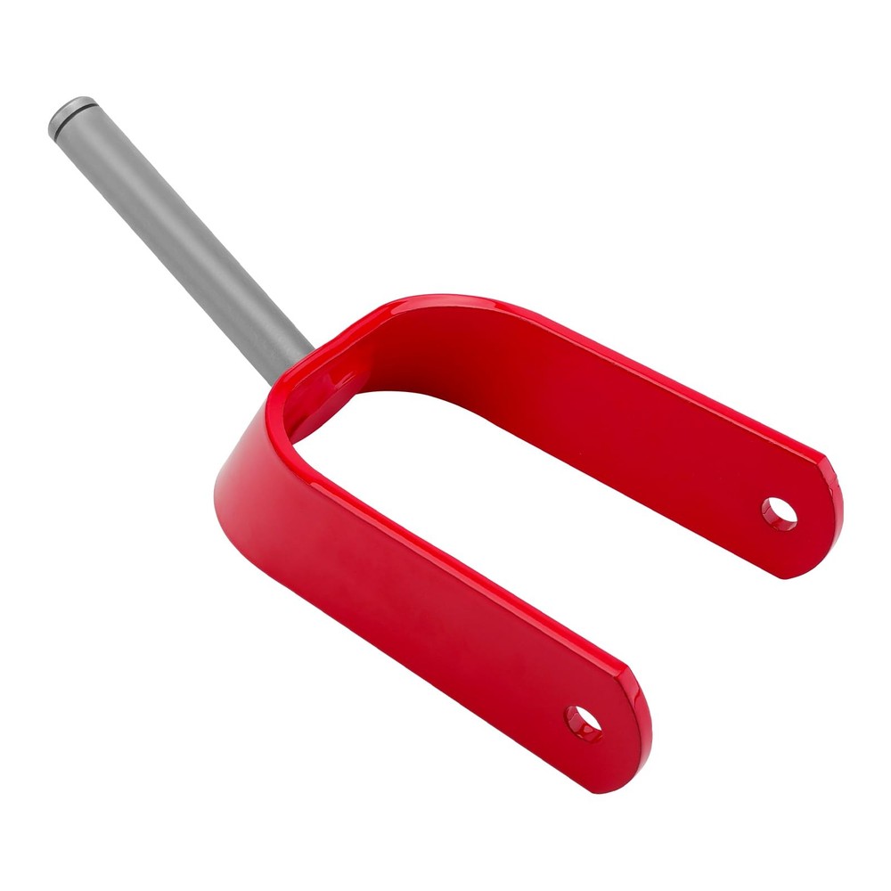 ATRACYPART Caster Fork Assembly, Compatible with Toro 108-7851-01 Red
