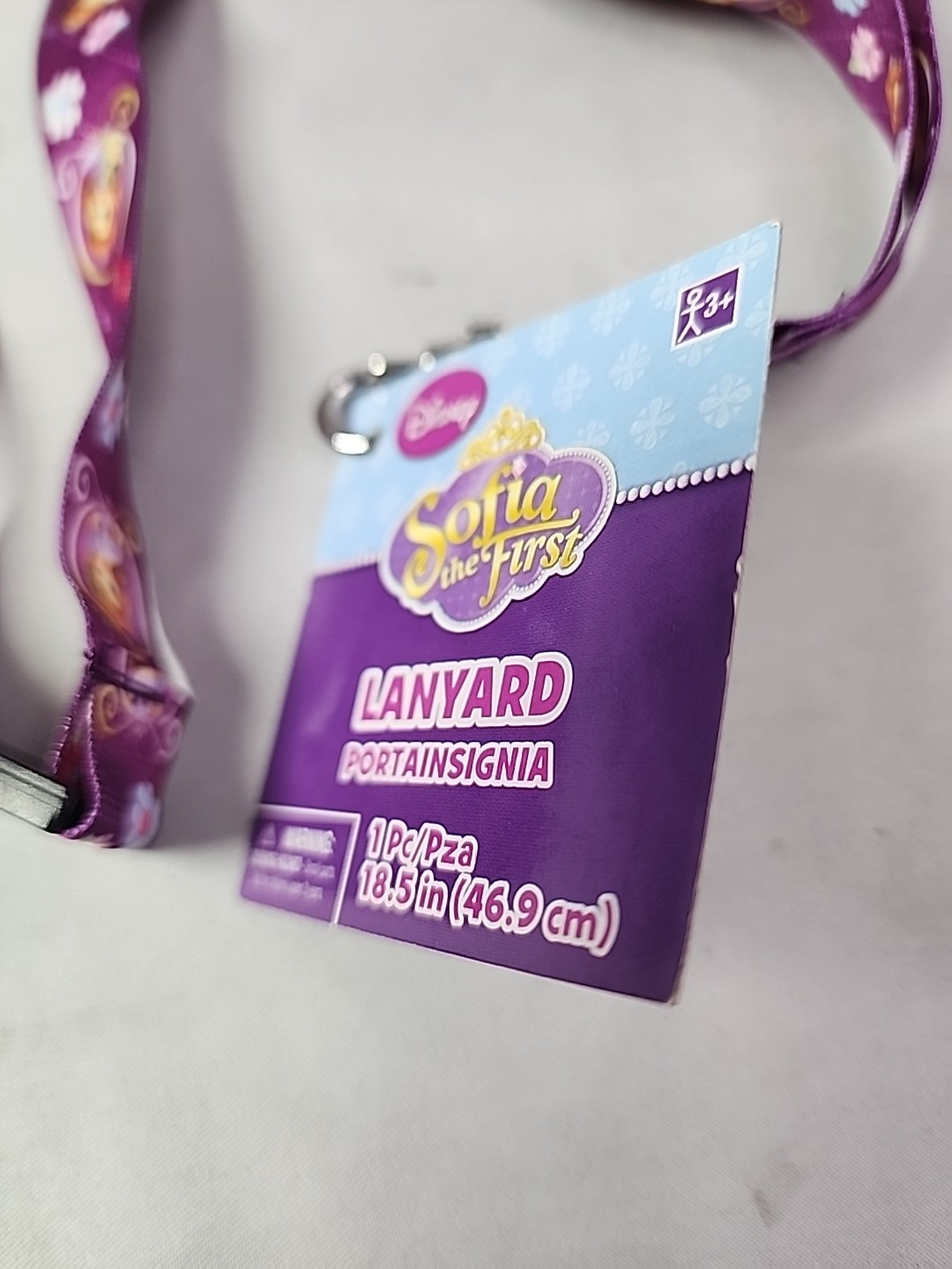Sofia The First Lanyard ID Holder Neck Strap 18.5in Birthday Party Favor gallery