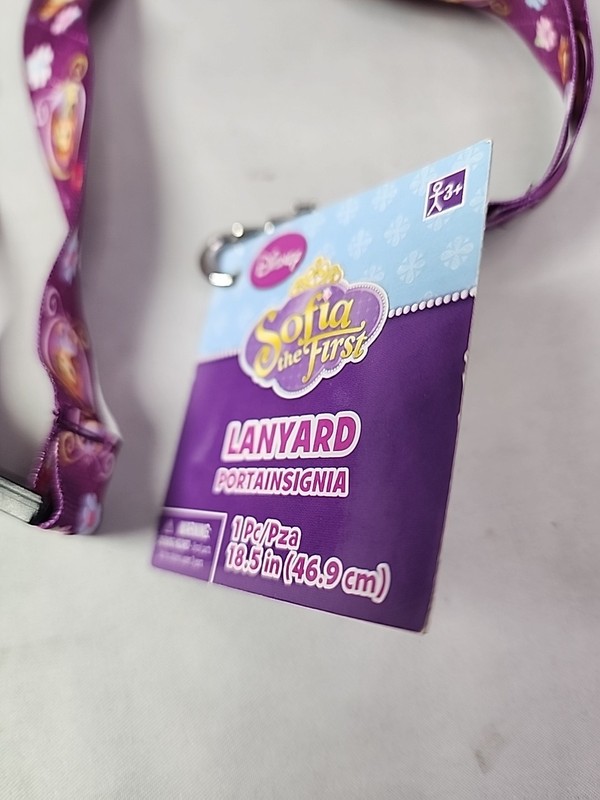 Sofia The First Lanyard ID Holder Neck Strap 18.5in Birthday Party Favor gallery