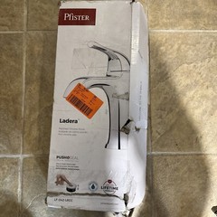 Pfister Ladera Single Handle Bathroom Faucet – Polished Chrome LF-042-LRCC