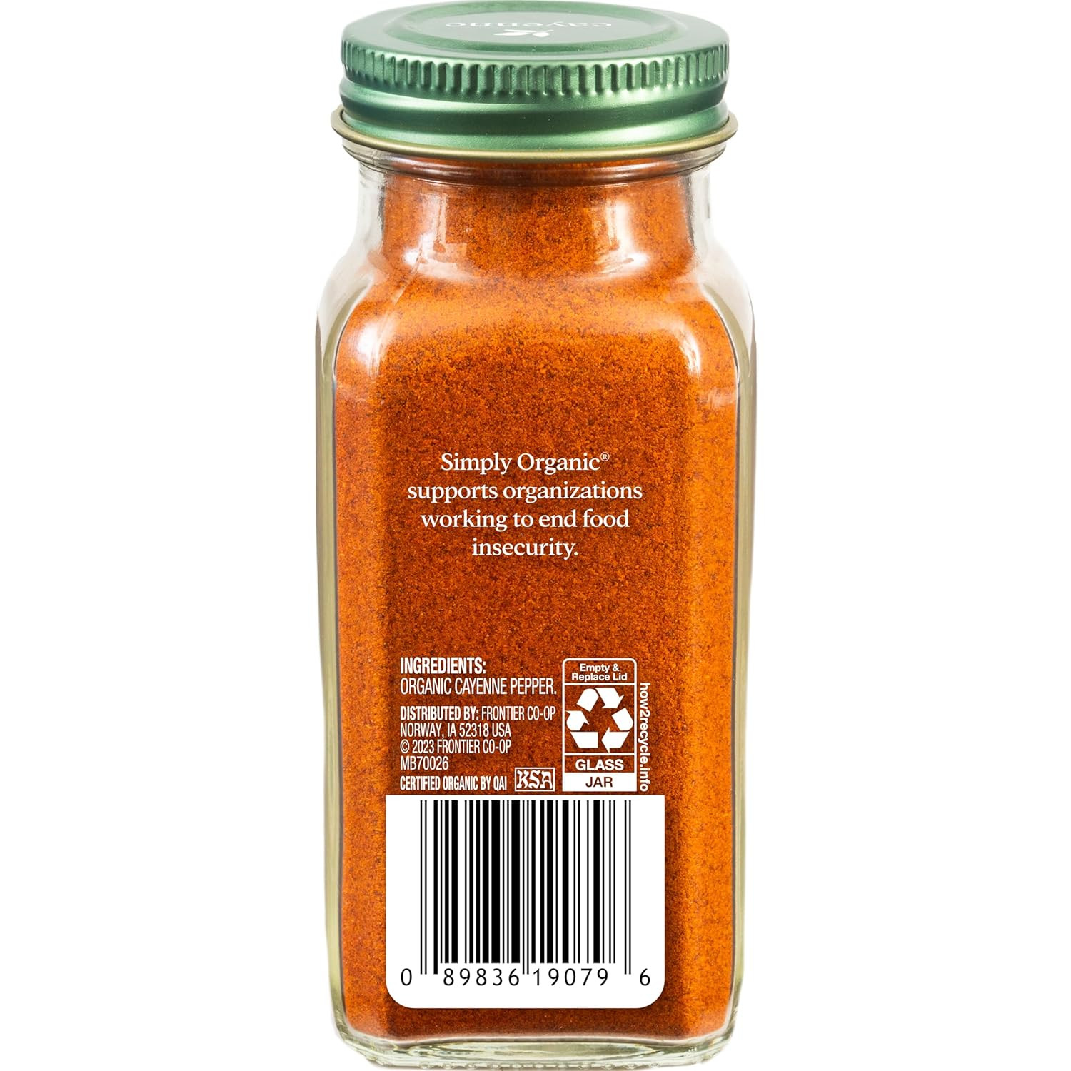 Simply Organic Cayenne Pepper, 2.50 Ounce, Pure, Organic Cayenne Peppers, No Gmo gallery